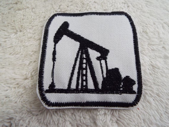 Vintage Embroidered Corporate Oil & Gas Clothing Patches Collectible  Memorabilia