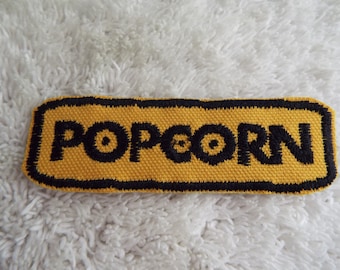 Popcorn Iron-on Patch