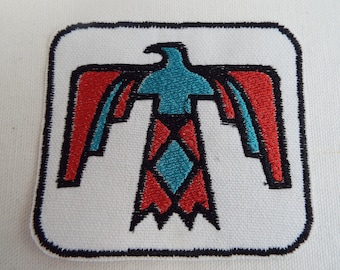 Southwestern Thunderbird Embroidery Iron-on Patch