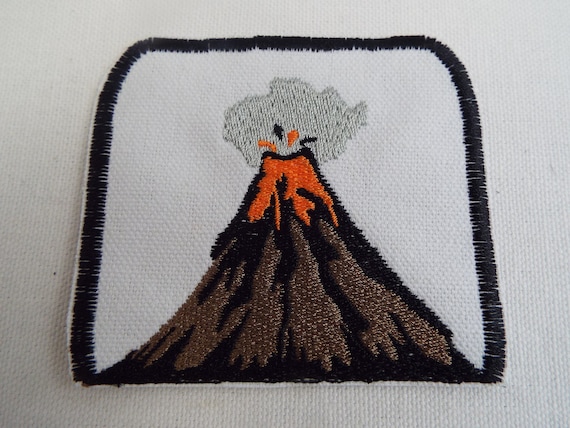 風火林山 刺繍パッチ 火山刺繍アイロンパッチ - Etsy 日本