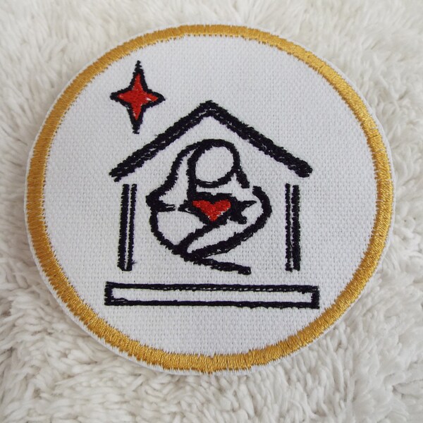 JMJ Embroidery Iron-on Patch