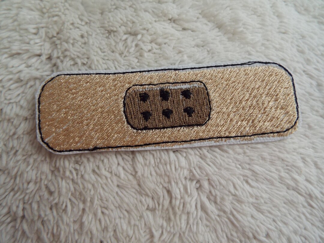 Bandage Embroidery Iron-on Patch - Etsy