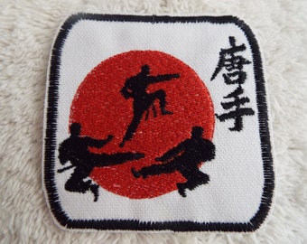 Chinois Kung Fu Shaolin Patch (3 ) Fer / à Coudre Badge Ninja Kimono Gi Crest