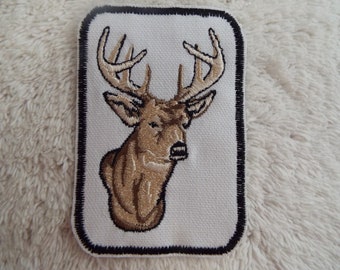Deer Embroidery Iron-on Patch