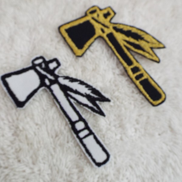 Tomahawk Hatchet Embroidery Iron-on Patch