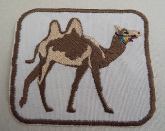 Camel Embroidery Iron-on Patch