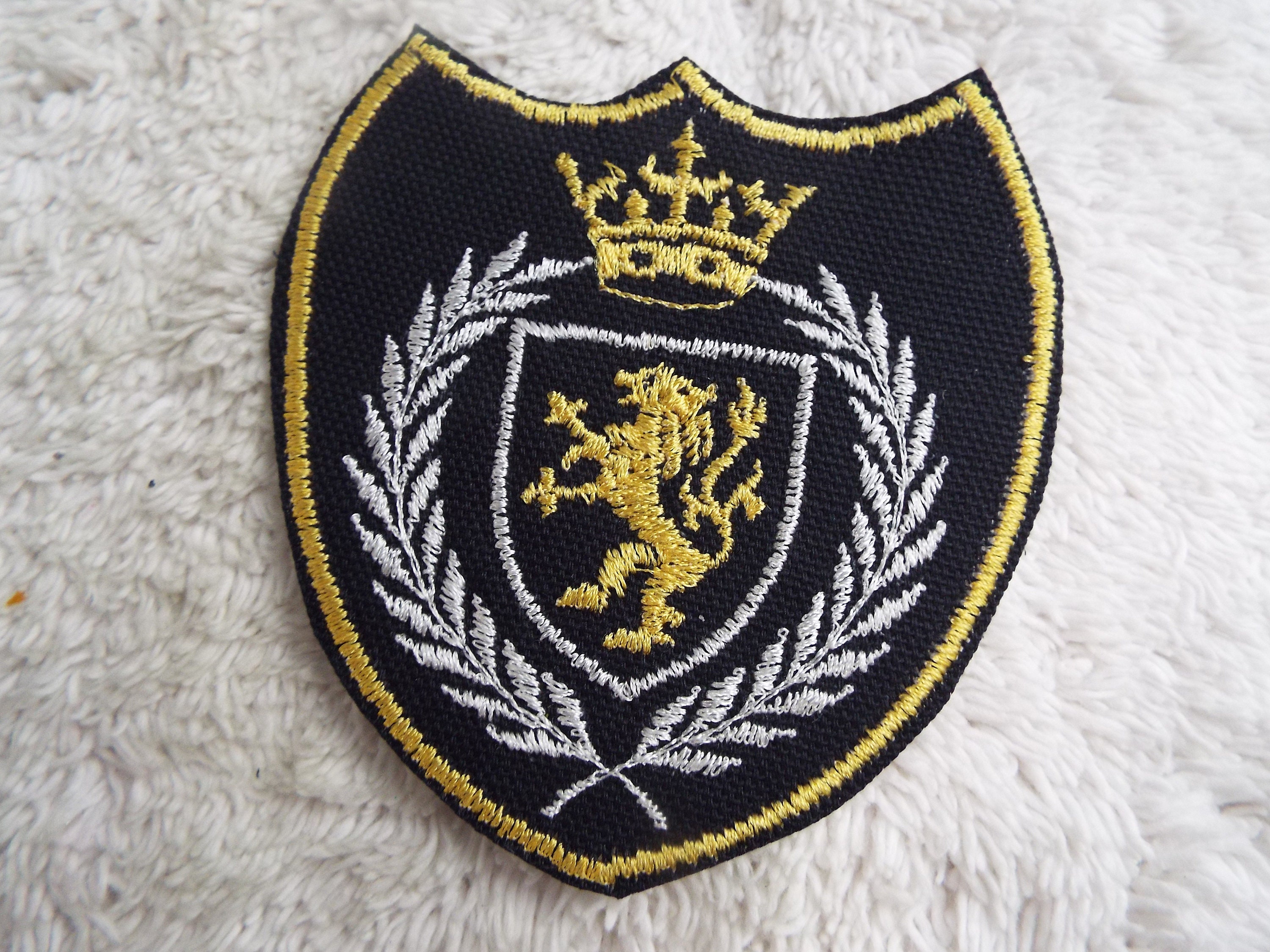 Écosse National Emblème Chardon Crest Drapeau Monde Brodé Patch Badge