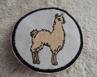 Patch de fer à broder d’alpaga