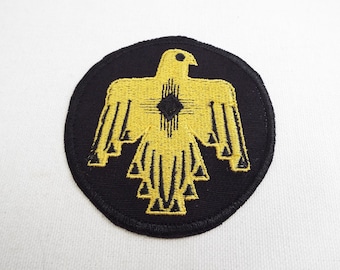 Thunderbird Firebird Eagle Embroidered Iron-on Patch