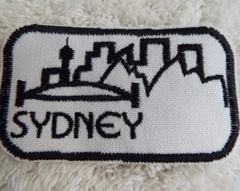 Sydney Australia City Skyline Embroidery Iron-on Patch
