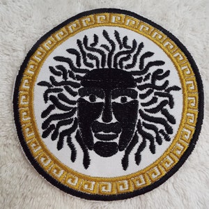 Gorgon Medusa Embroidery Iron-on Patch