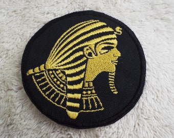 Egyptian Man Embroidered Iron On Patch