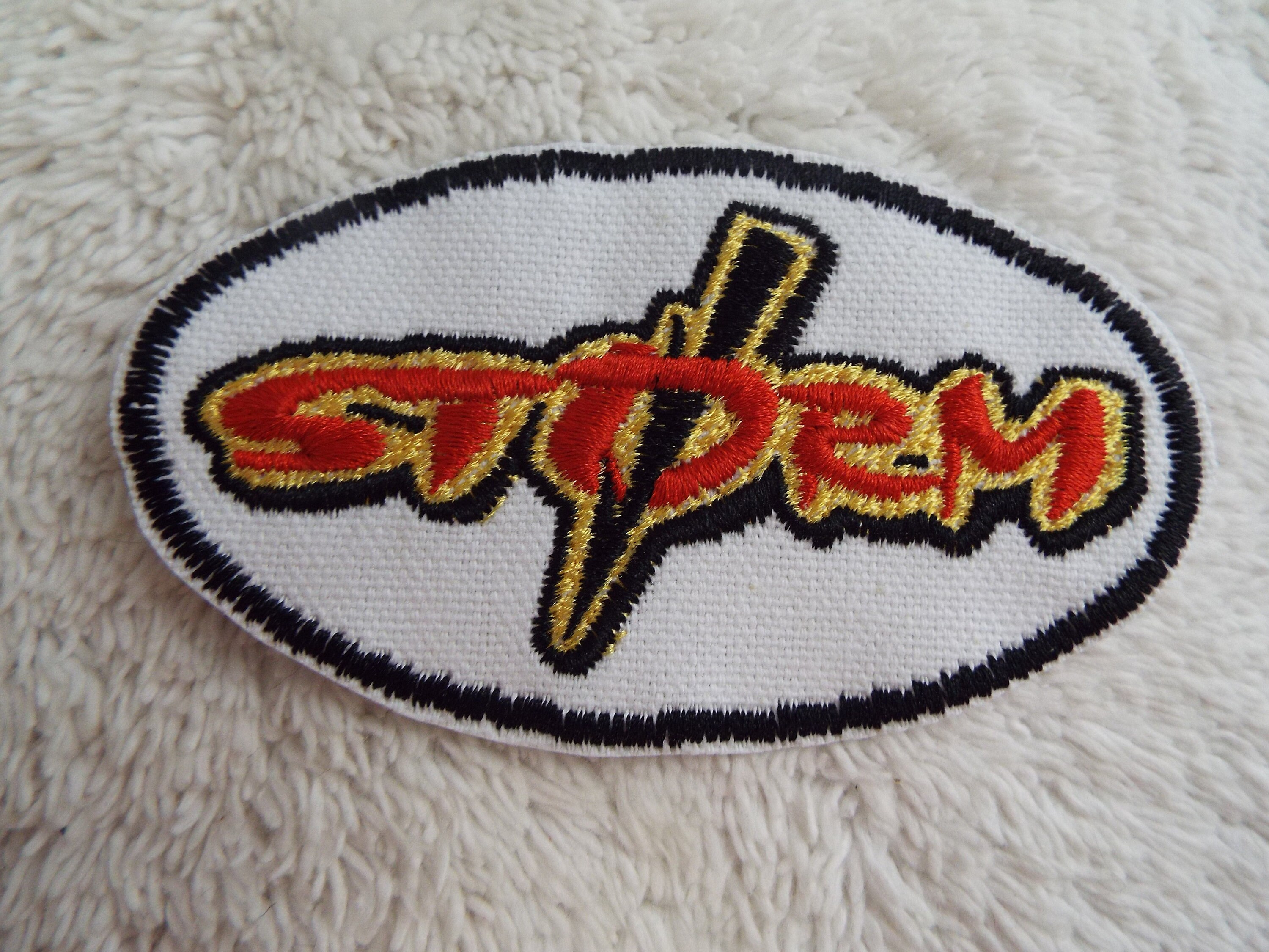 Iron on Patch / Anime Patch Sew on Embroidered Patch Naruto Anime Patches Anime  Iron on Patches anime Japanese Cloud Embroidery Patch 