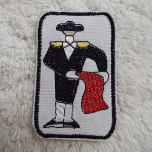 Matador Bull Fighter Embroidery Iron-on Patch