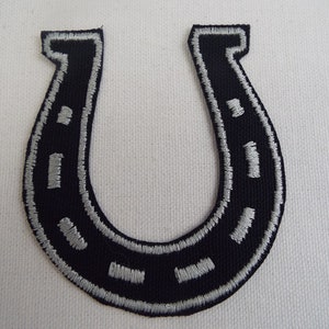 Horseshoe Embroidery Iron-on Patch