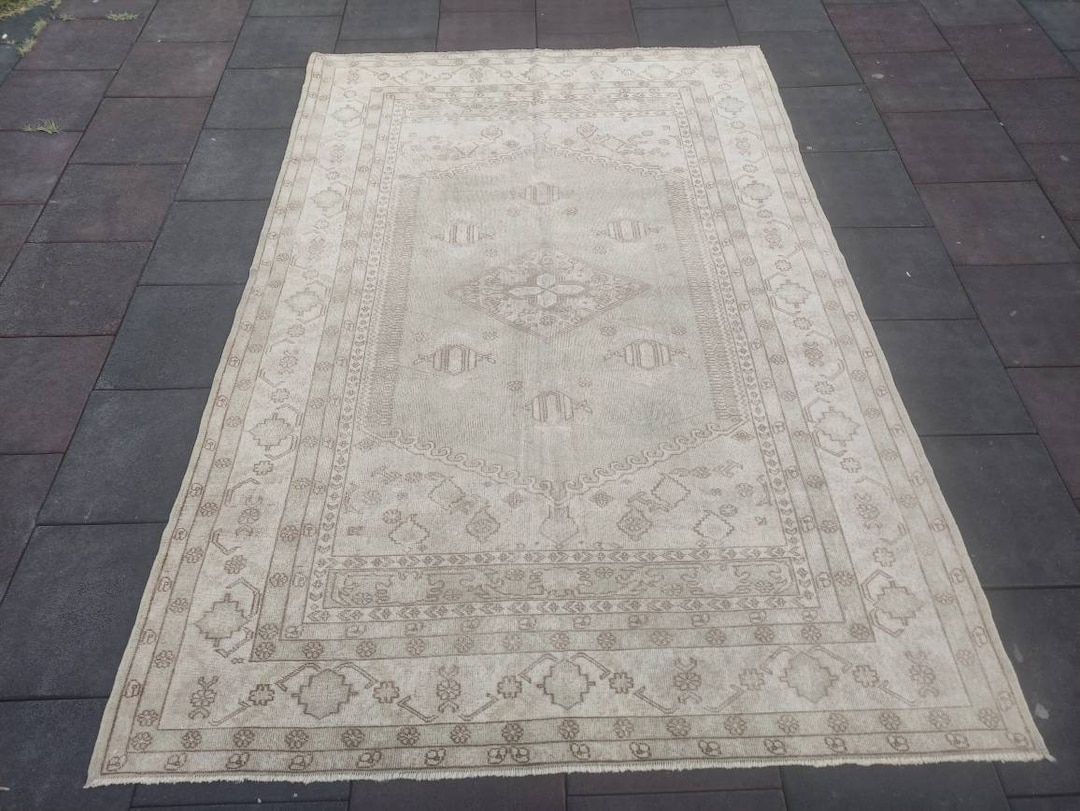 6x9 Ft Vintage Area Rug Turkish Rug Handmade Rug Anatolian - Etsy
