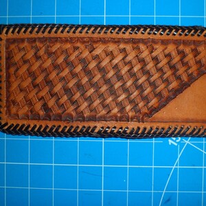 Portefeuille en cuir pour homme Lancer Billfold