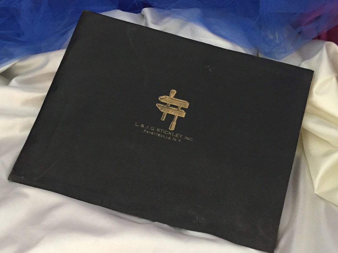 1928 Stickley Brothers Furniture Catalog. 66 Pages. 14” X 11” Size