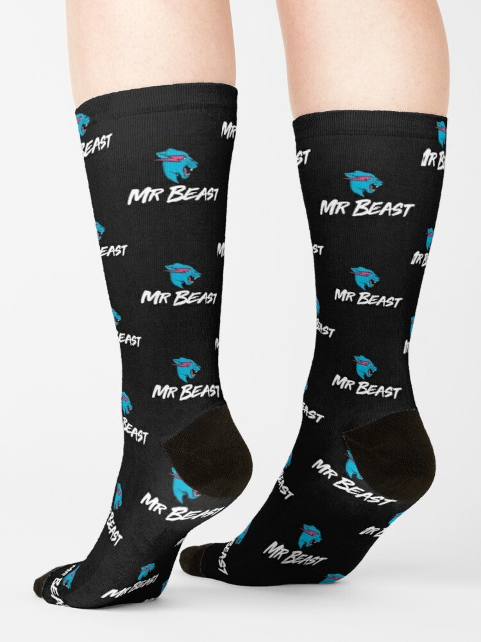 Mr Beast Unisex Socks MrBeast Socks For Womens and Mens Adult Etsy