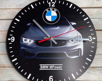Large BMW Wall Clock - nique Housewarming & BMW Wall Clock for Office