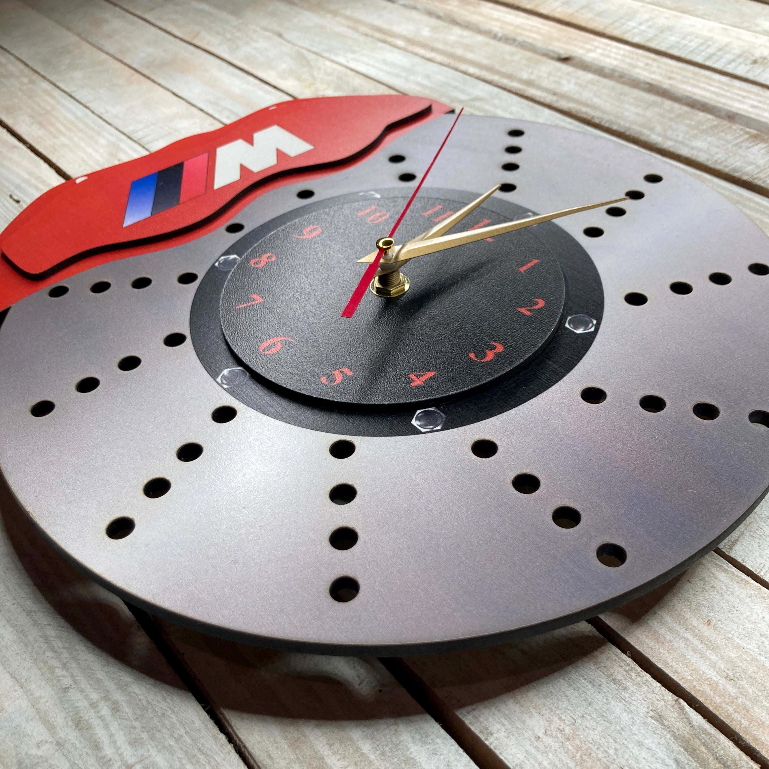 Unique BMW Design Wall Clock - Large Modern Clock - BMW Fan Decor & BMW ...