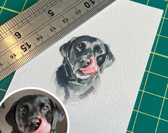 Custom Pet Portrait with Multiple Dogs or Cats - Watercolour Style Print