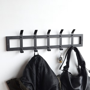Metall-Wandhalterung mit Haken Industrie-Garderobe Moderne Flurgarderobe Möbel Einzigartige Kleiderstange Schlüsselhalter Hutgeschenke