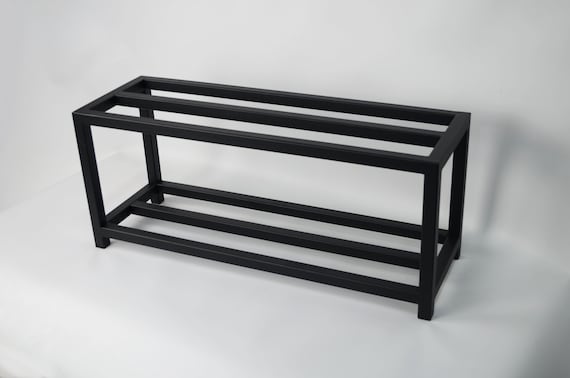 Hallway 2 Tier Metal Shoe Rack Entryway Modern Custom Shoe Organizer for Housewaming Gift Industrial Shoe Storage Black Shoe Furniture Stand Etsy Canada