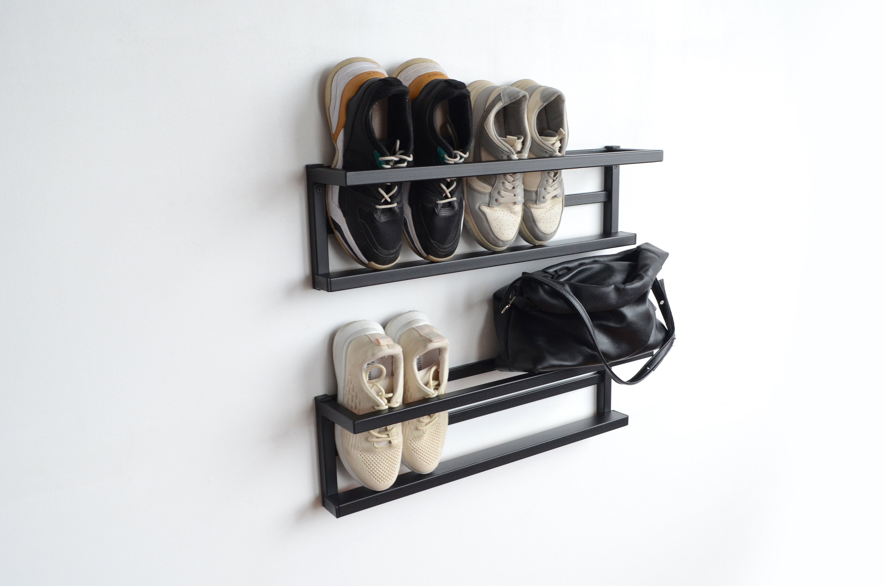 Multi-layer Assembled Shoe Rack Stainless Steel Storage Shelf for s Book  Saving Space Bedroom Z Shape Stand Organizer