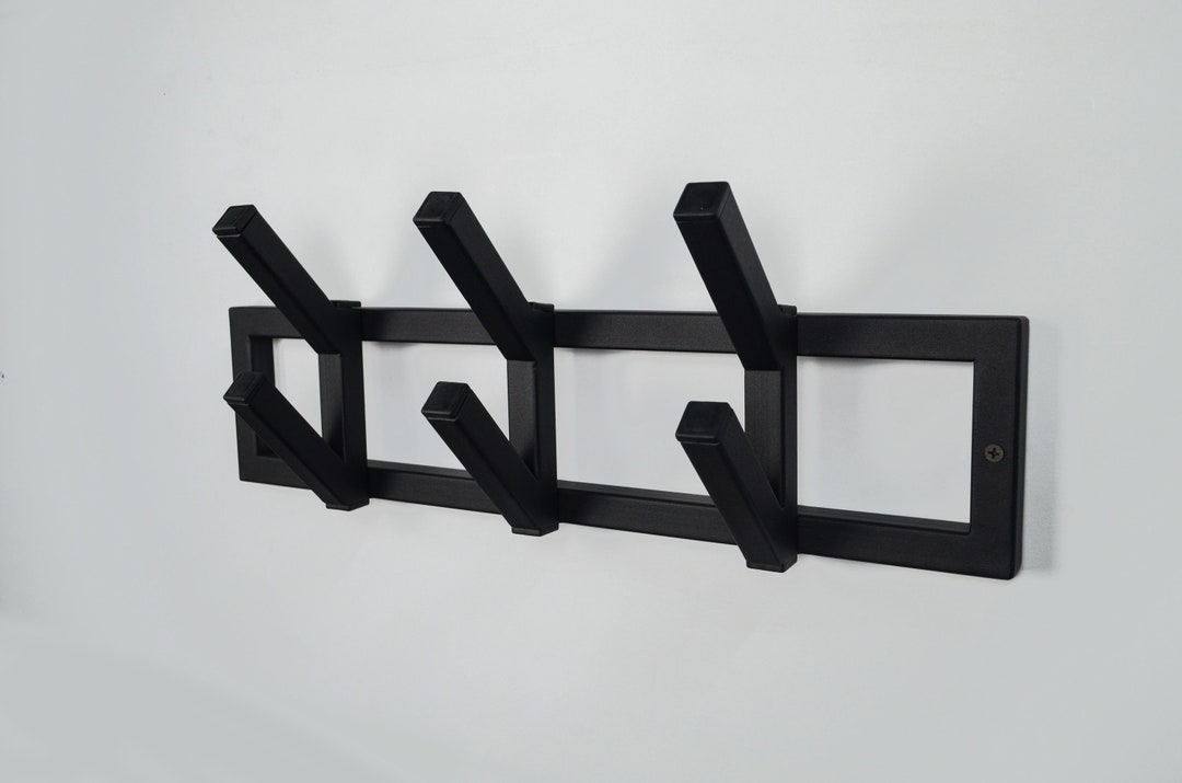 Metal Wall Mount Coat Rack With Shelf Industrial Coat Rack Wall Mount