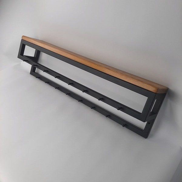 Rustic Coat Rack - Etsy - Rustic Metal Coat Rack For Loft