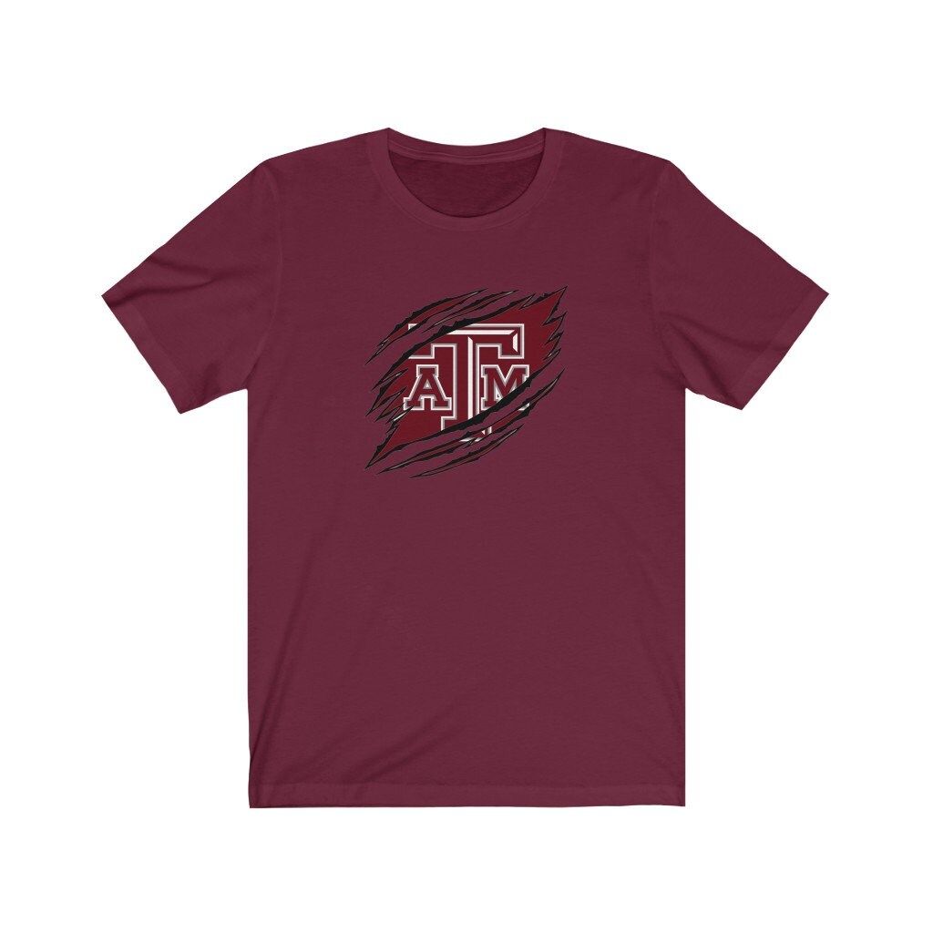 Unisex Texas A M Ripped Shirt Inspired Sport Team Shirt Etsy