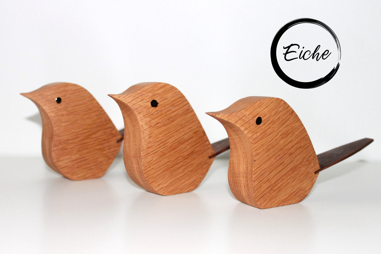 Deko-Holzvögel Einzelstücke | Etsy