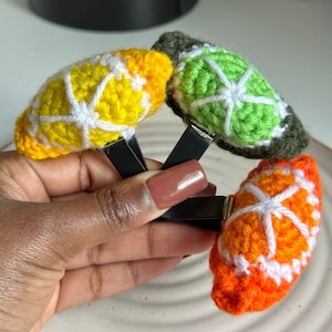 Fruit Car Vent Clip - Crochet Car Vent Clip - Car Vent Clip - Car Accessories - Crochet Fruit Clip - Crochet air freshener