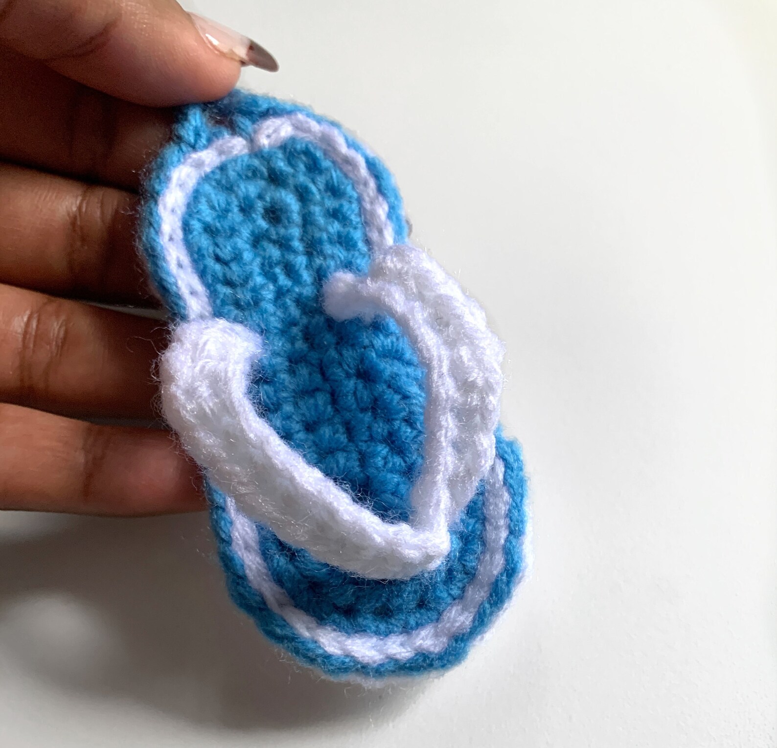 Crochet Flip Flop Keychain Flip Flop Keychain Sandal Etsy Australia