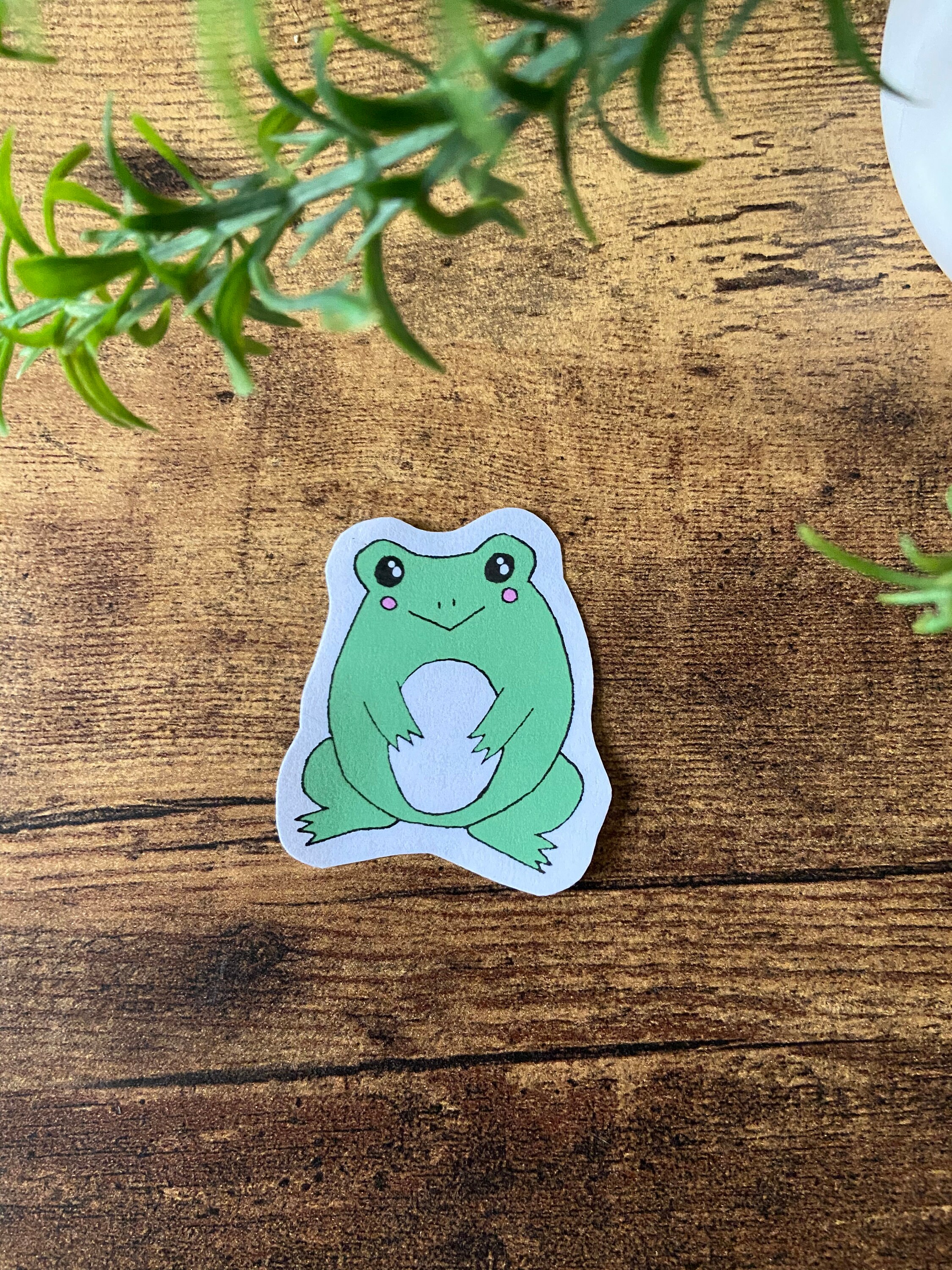 Frog Sticker | Sticker for Laptop | Cute Stickers | Stationary ...