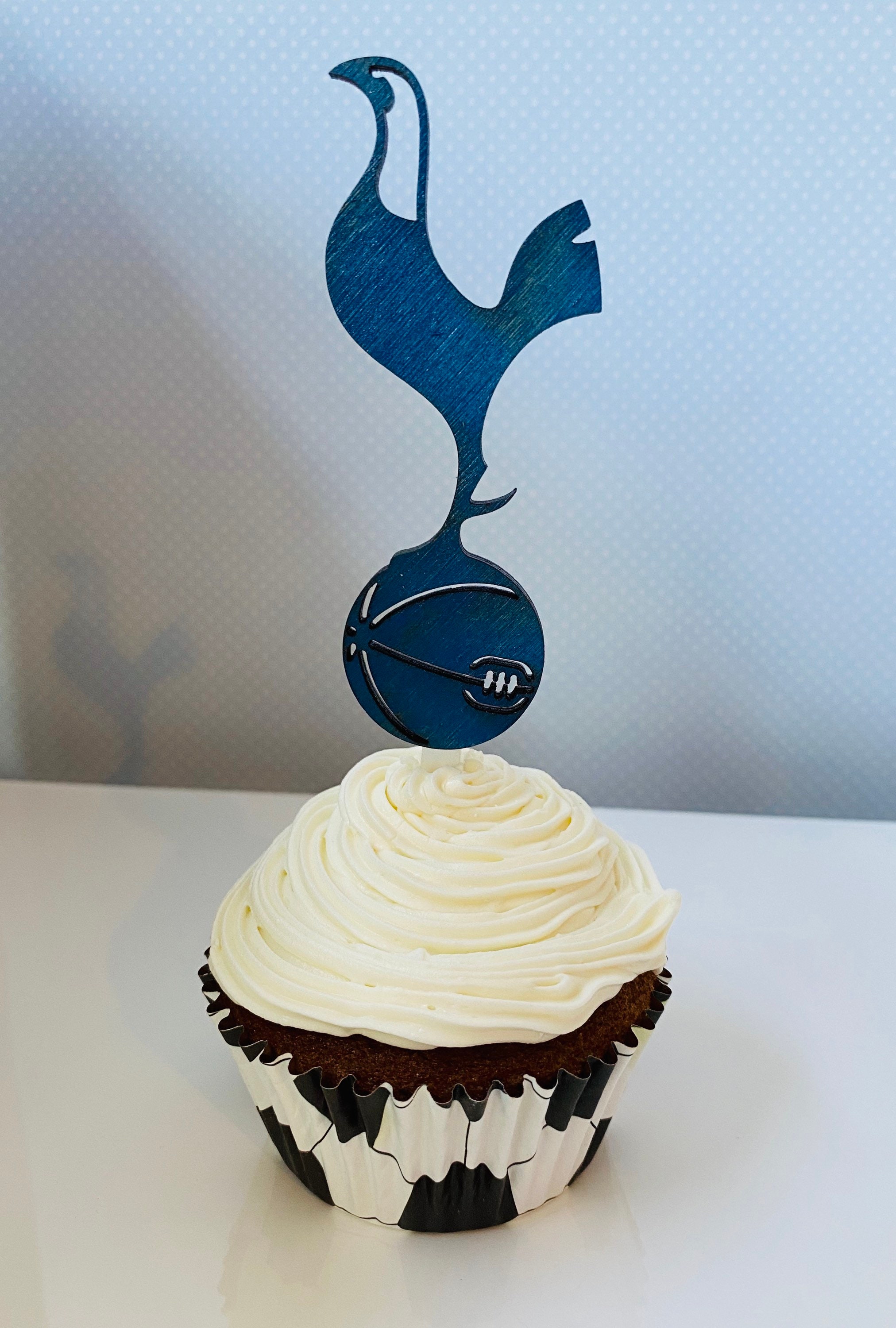 12 Tottenham Hotspur Support Cupcake Toppers Etsy
