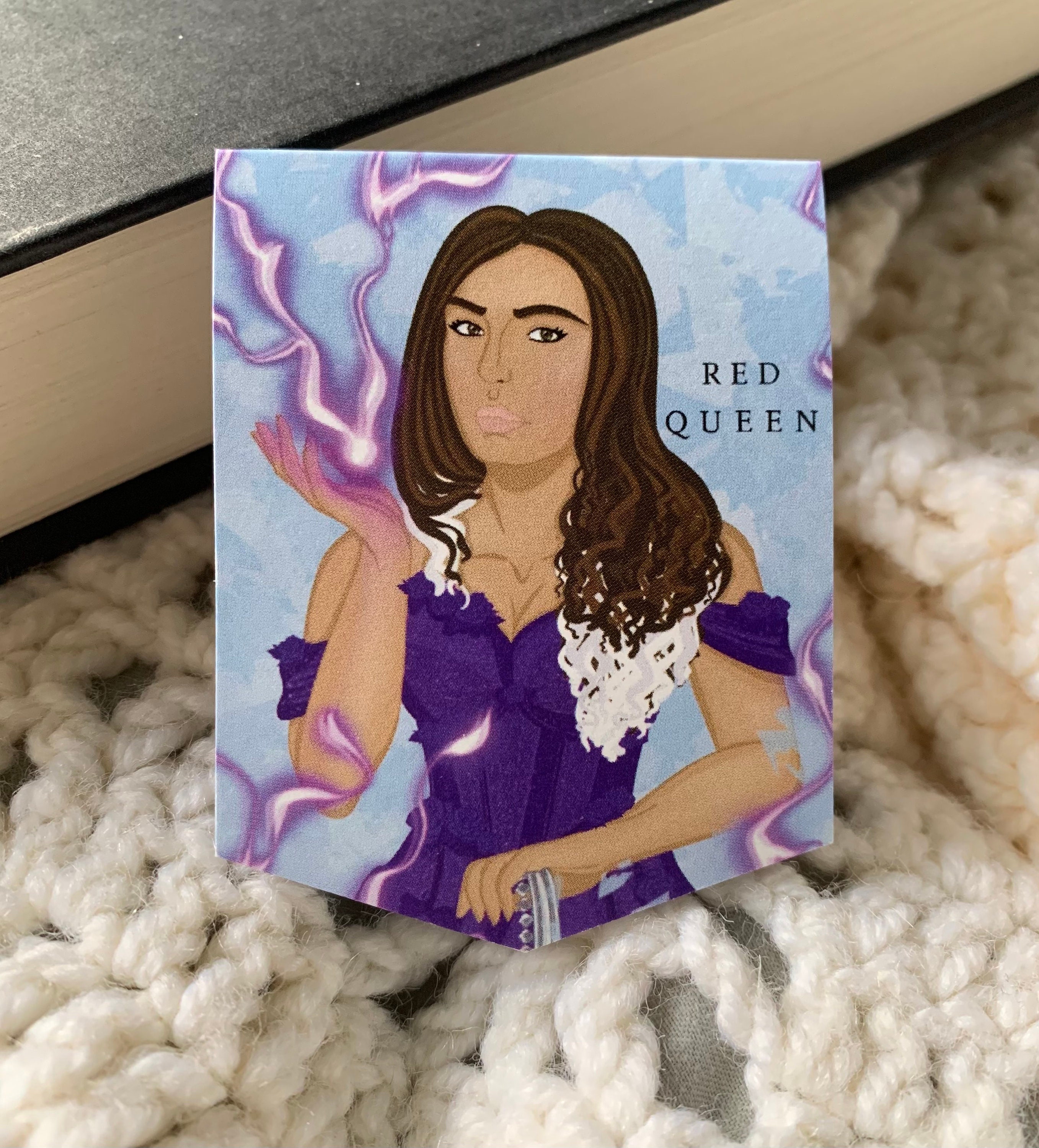 magnetic bookmarks bookish fandoms inspired red queen etsy