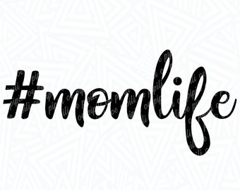 Download Hashtag Momlife Svg Etsy