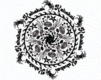 Hawaii Mandala Svg Etsy