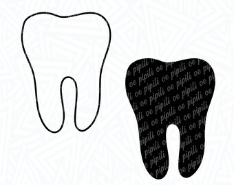 Download Tooth Monogram Svg Etsy