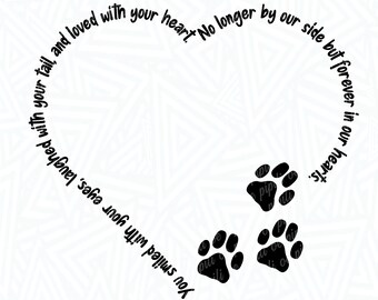 Download Dog Memorial Svg Etsy