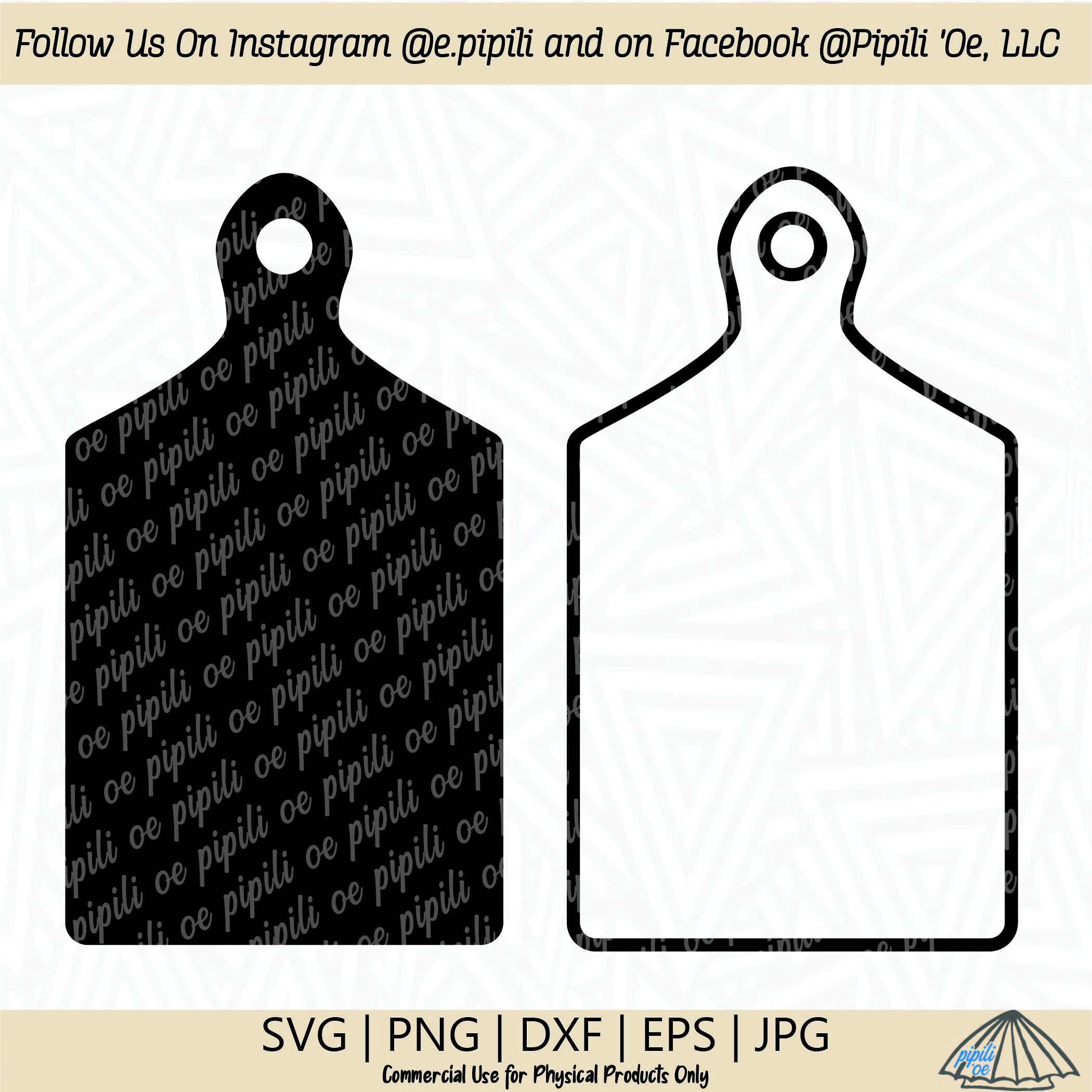 Cutting Board Shapes Svg