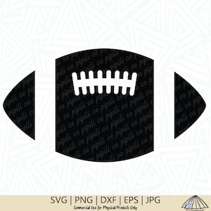 Football SVG - Football Shape SVG - Football PNG - Sports svg - Football Clip Art - Football Cutting File - Digital Download