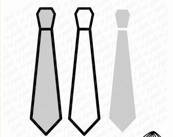 Necktie SVG - Tie SVG - Digital Download - Necktie for Dad Svg - Formal Svg - Necktie Clip Art - Necktie Png - Tie Cutting File - Dxf