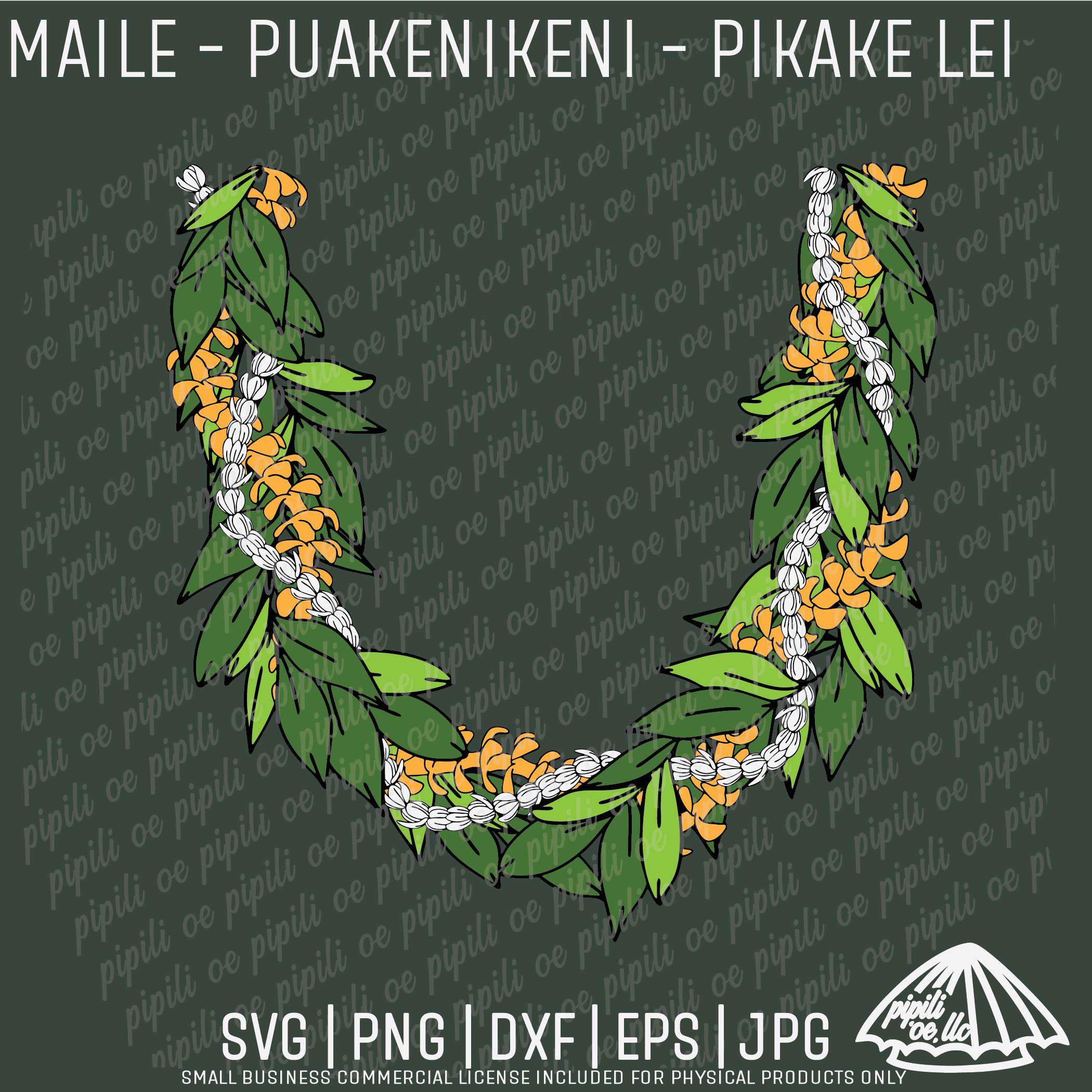 Hawaiian Lei Svg - Etsy