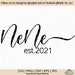 Dad Est. 2023 SVG Dad SVG Dad Script SVG Digital - Etsy