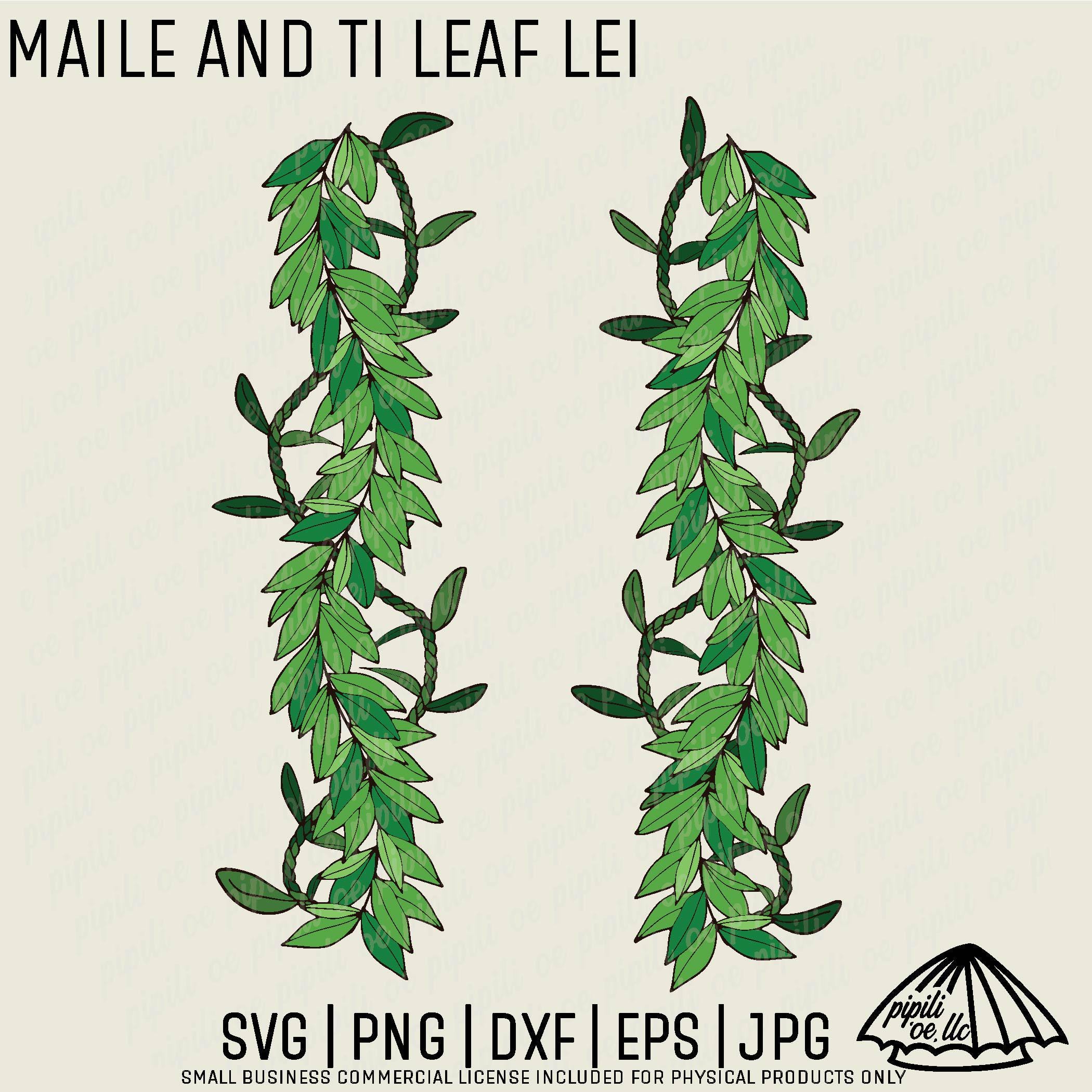 Hawaiian Lei Svg - Etsy