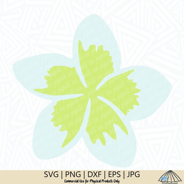 Plumeria Flower SVG - Flower SVG - Plant SVG - Hawaii svg - Plumeria Cut File - Plumeria Clip Art - Digital Download