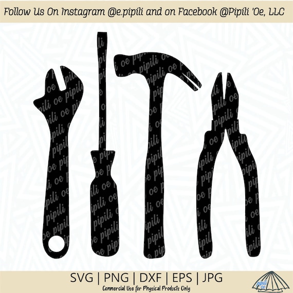 Hand Tools SVG Dad SVG Wrench SVG Pliers Svg Hammer | Etsy